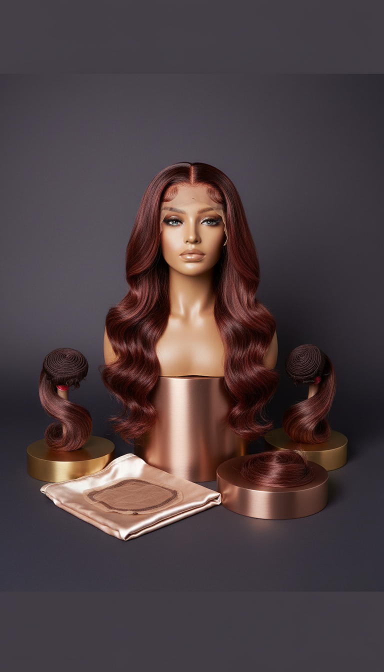Full Lace Wig With Seamless Hairline