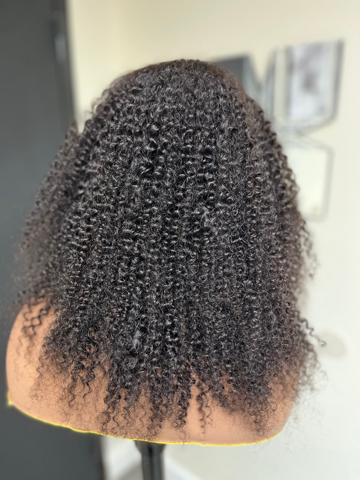 Kinky Curly Glueless Bob Wig