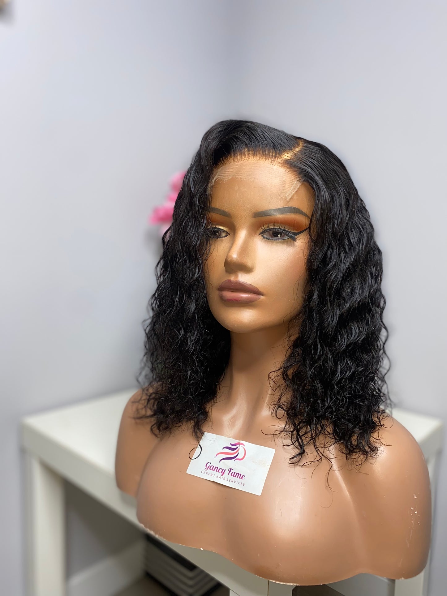 Deep Wave Glueless Bob Wig