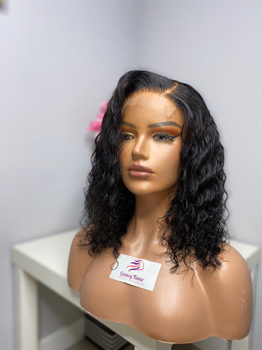 Deep Wave Glueless Bob Wig