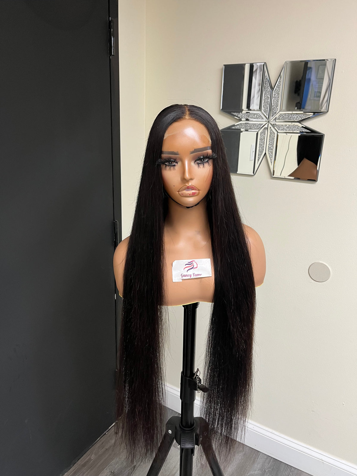 Buss Down Glueless Bone Straight Wig - 30 Inches