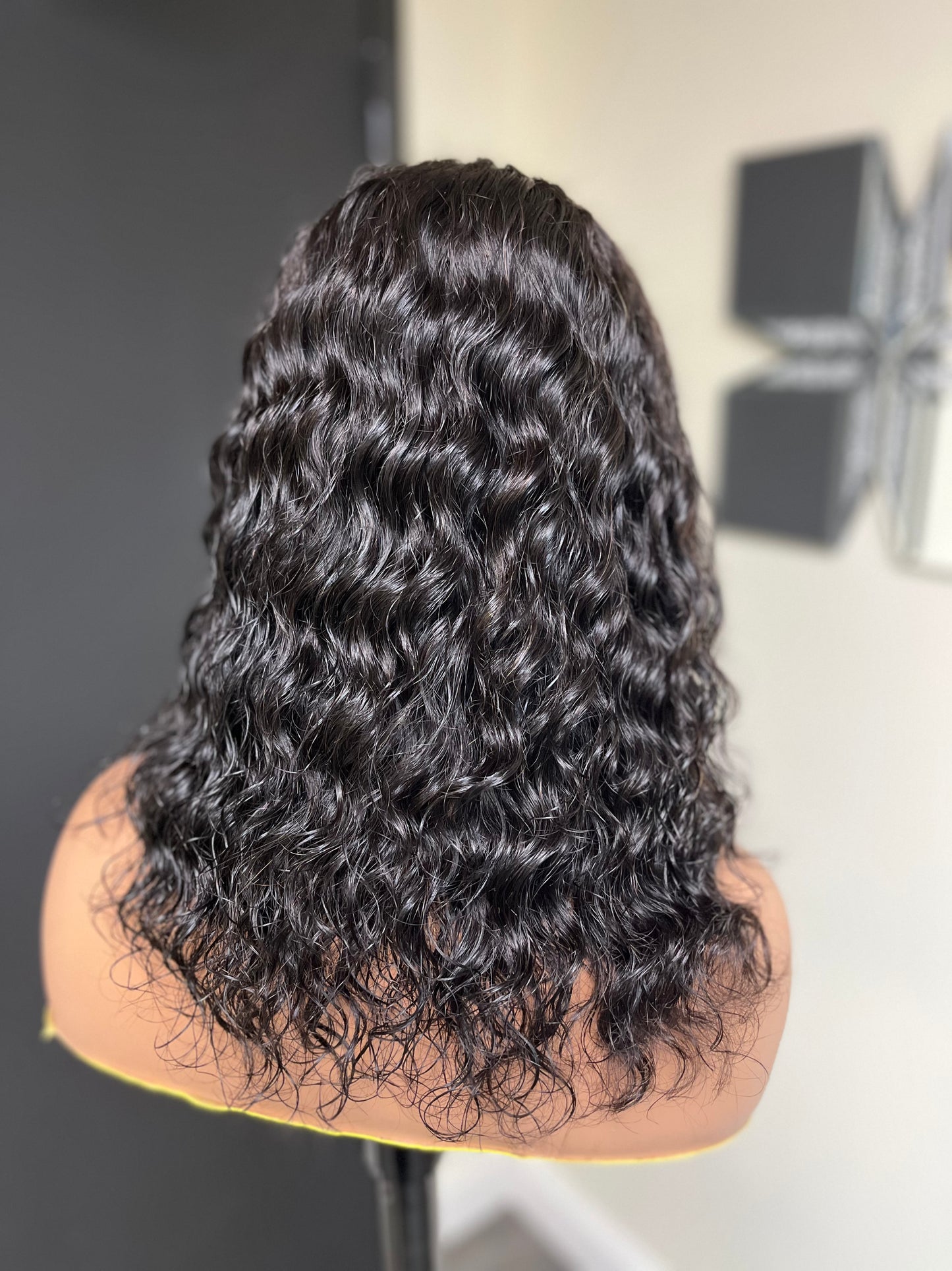 Bob Deep/Water Wave Glue-less Wig