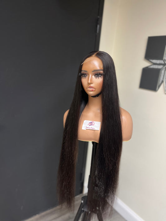 Buss Down Glueless Bone Straight Wig - 30 Inches