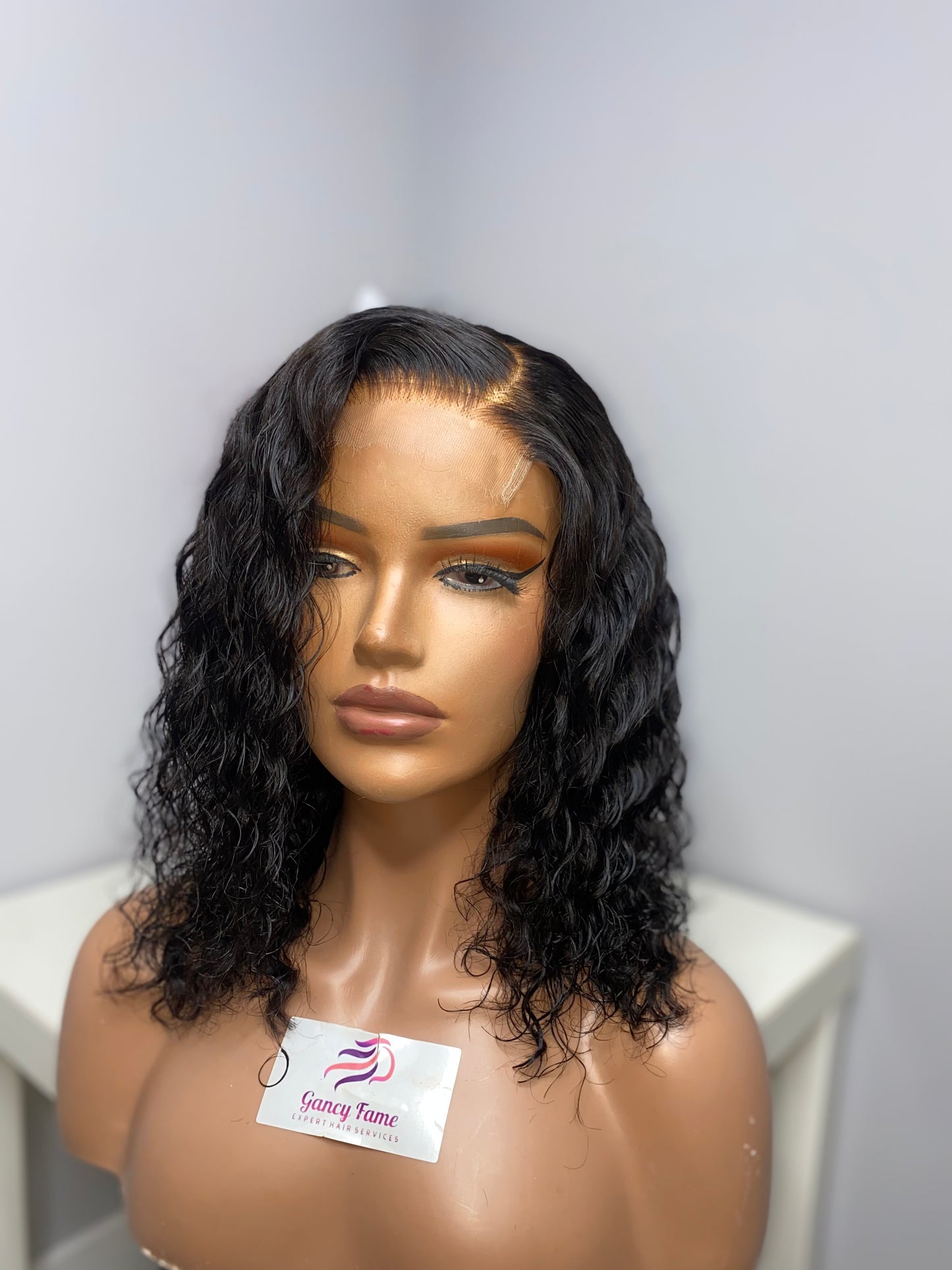 Deep Wave Glueless Bob Wig