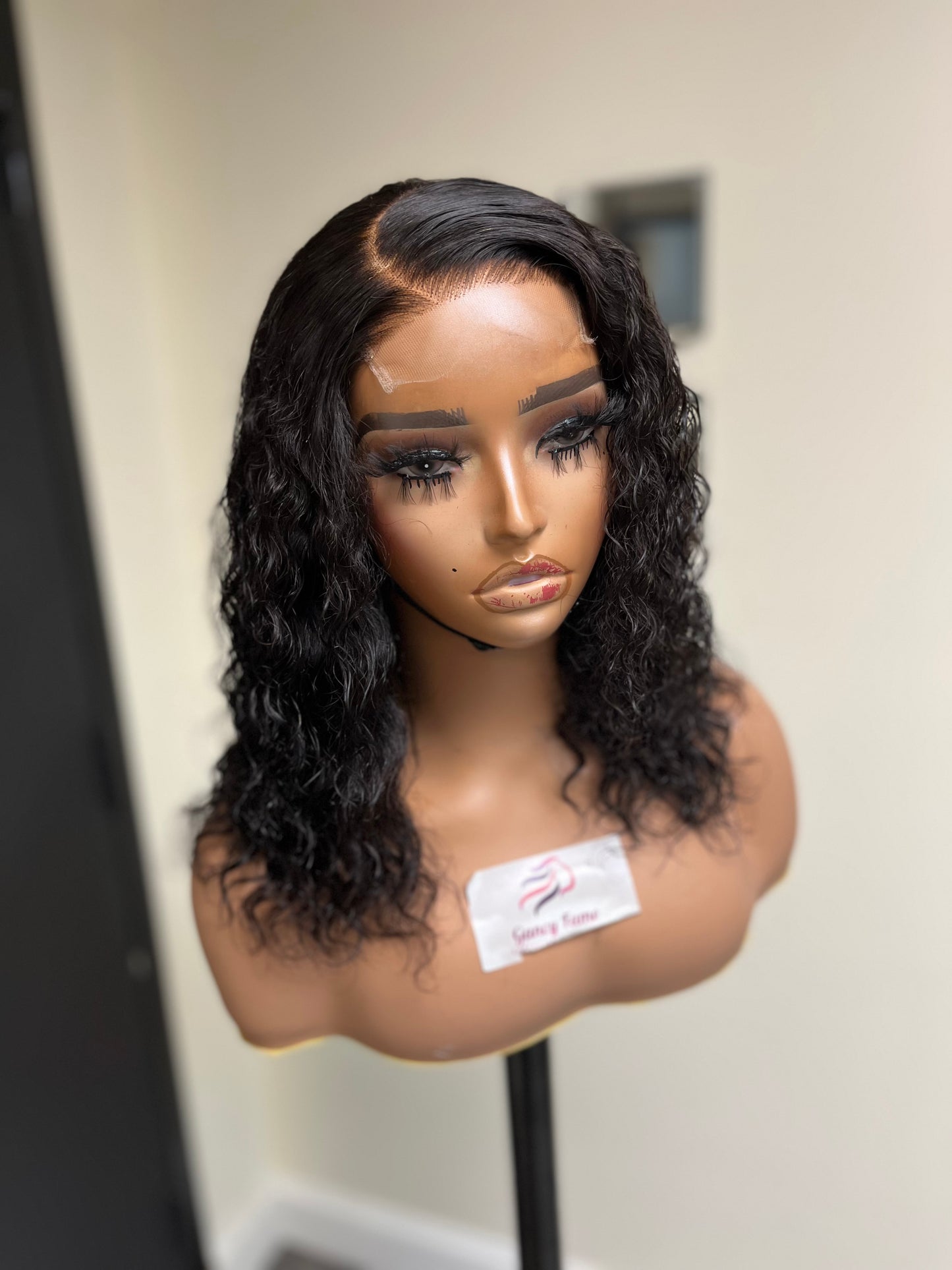 Bob Deep/Water Wave Glue-less Wig