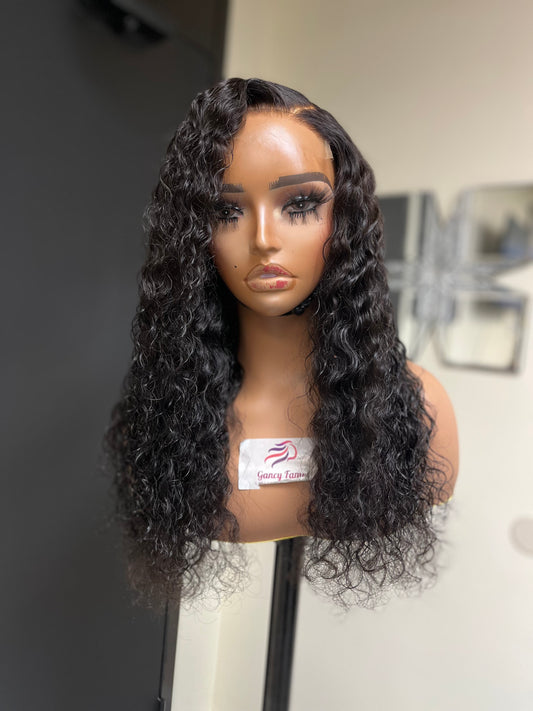16" Deep Wave Glueless Wig