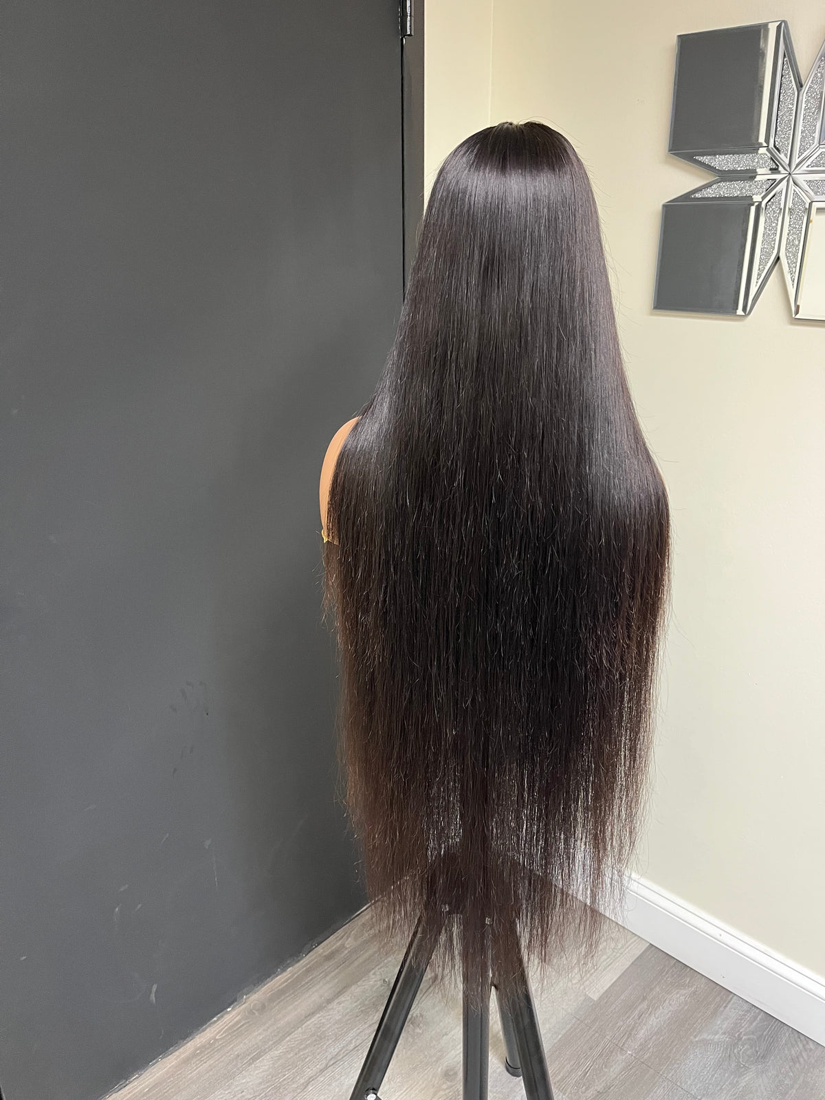 Buss Down Glueless Bone Straight Wig - 30 Inches