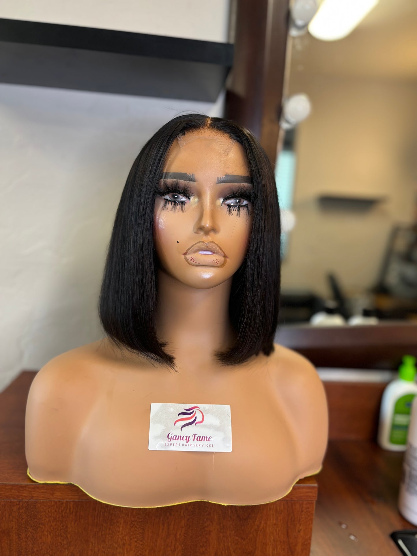 HD Lace Glueless Bob Wig 12"