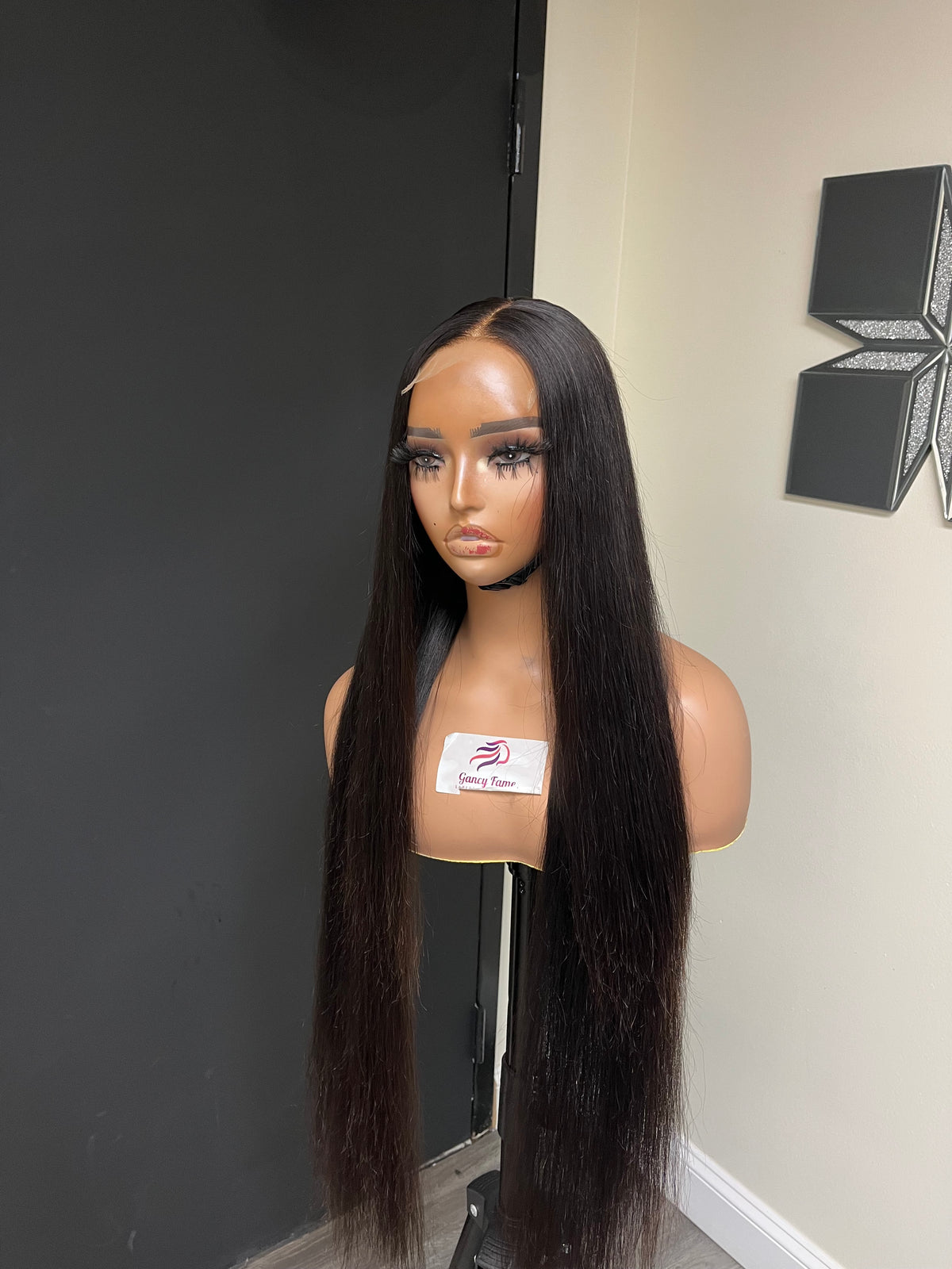Buss Down Glueless Bone Straight Wig - 30 Inches