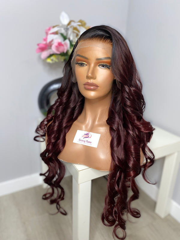 Vivian - 30" Burgundy Unit