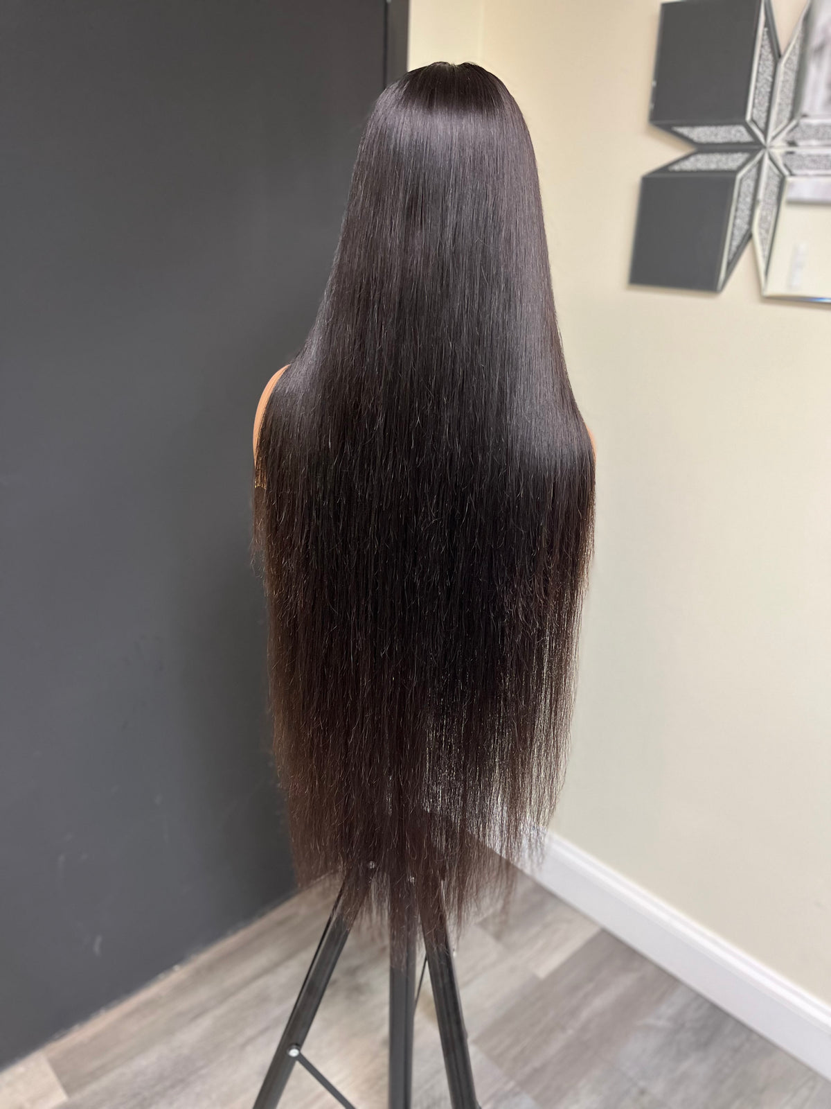 Buss Down Glueless Bone Straight Wig - 30 Inches