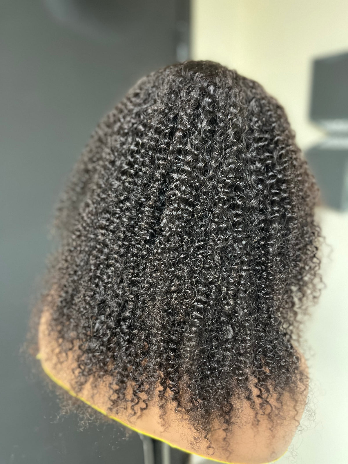 Kinky Curly Glueless Bob Wig