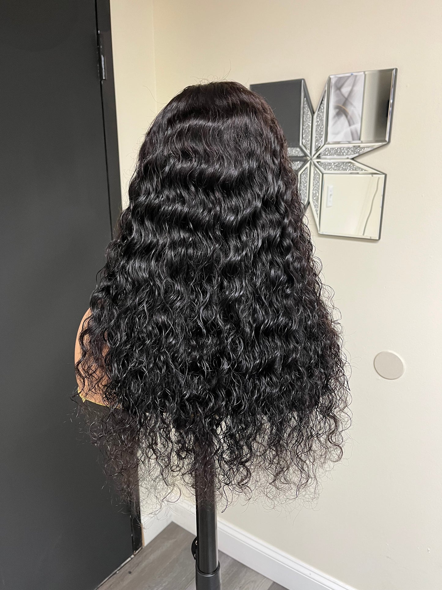 16" Deep Wave Glueless Wig