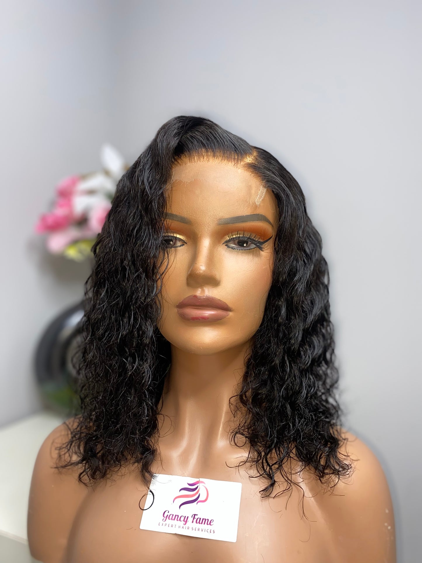 Deep Wave Glueless Bob Wig