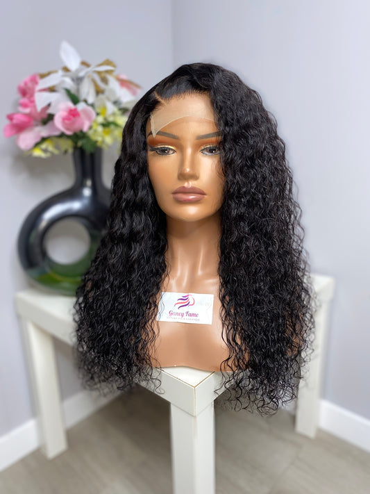 20" Deep Wave Glueless Wig