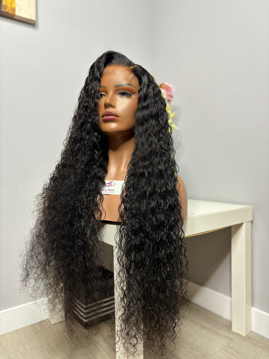 30" Deep Wave Glue-less Wig