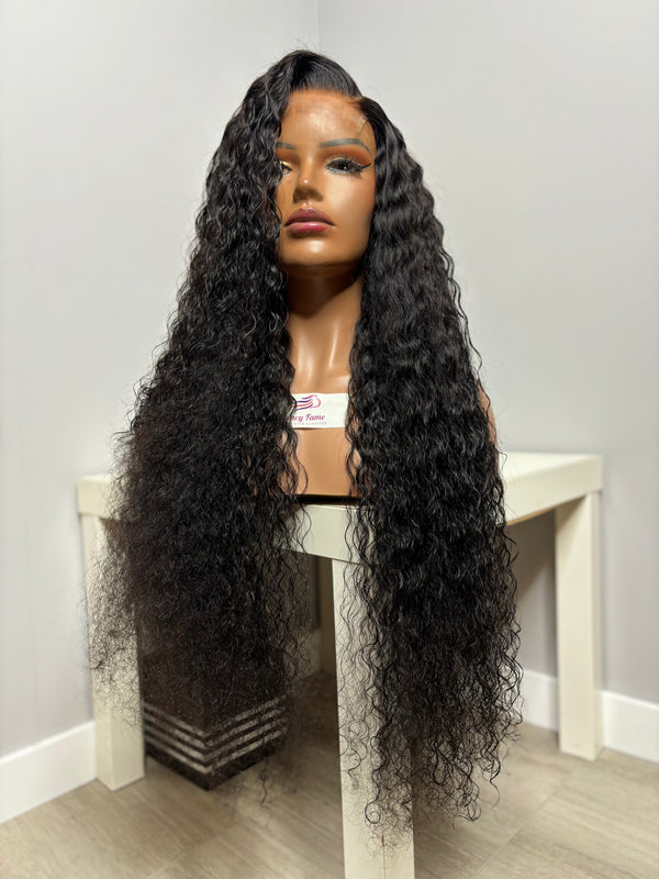 30" Deep Wave Glue-less Wig