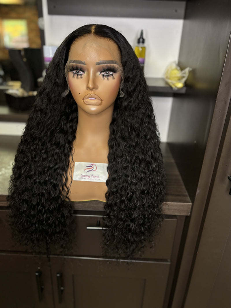 Zie - Deep Wave Lace Front Wig