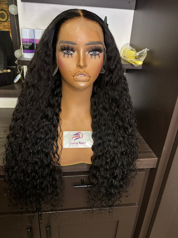 Zie - Deep Wave Lace Front Wig