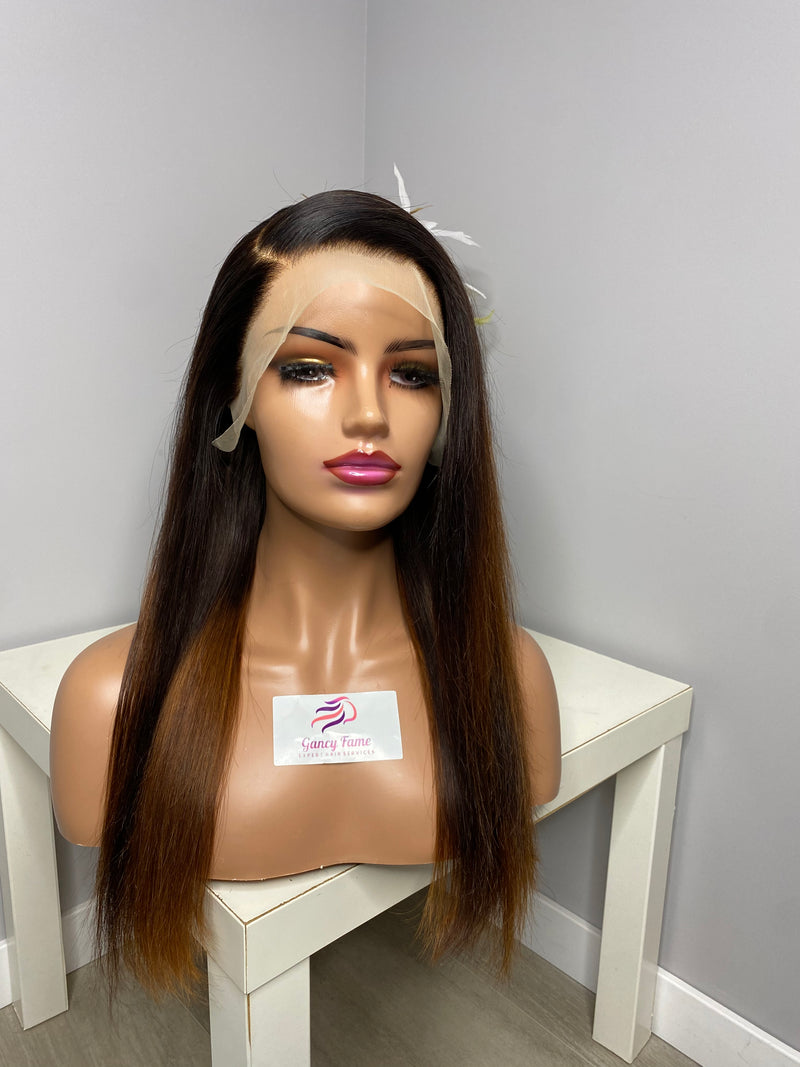 Ombre Chocolate Frontal Wig Unit