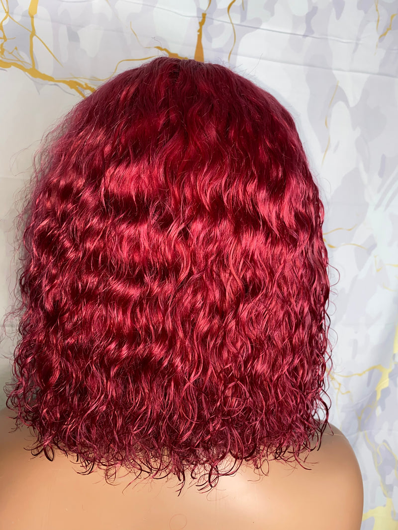 Strawberry Curly Wig 12"