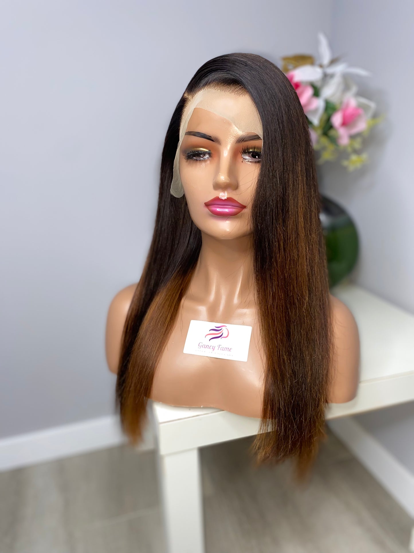 Ombre Chocolate Frontal Wig Unit